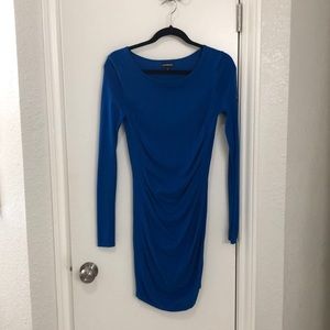 Blue Express long sleeve dress